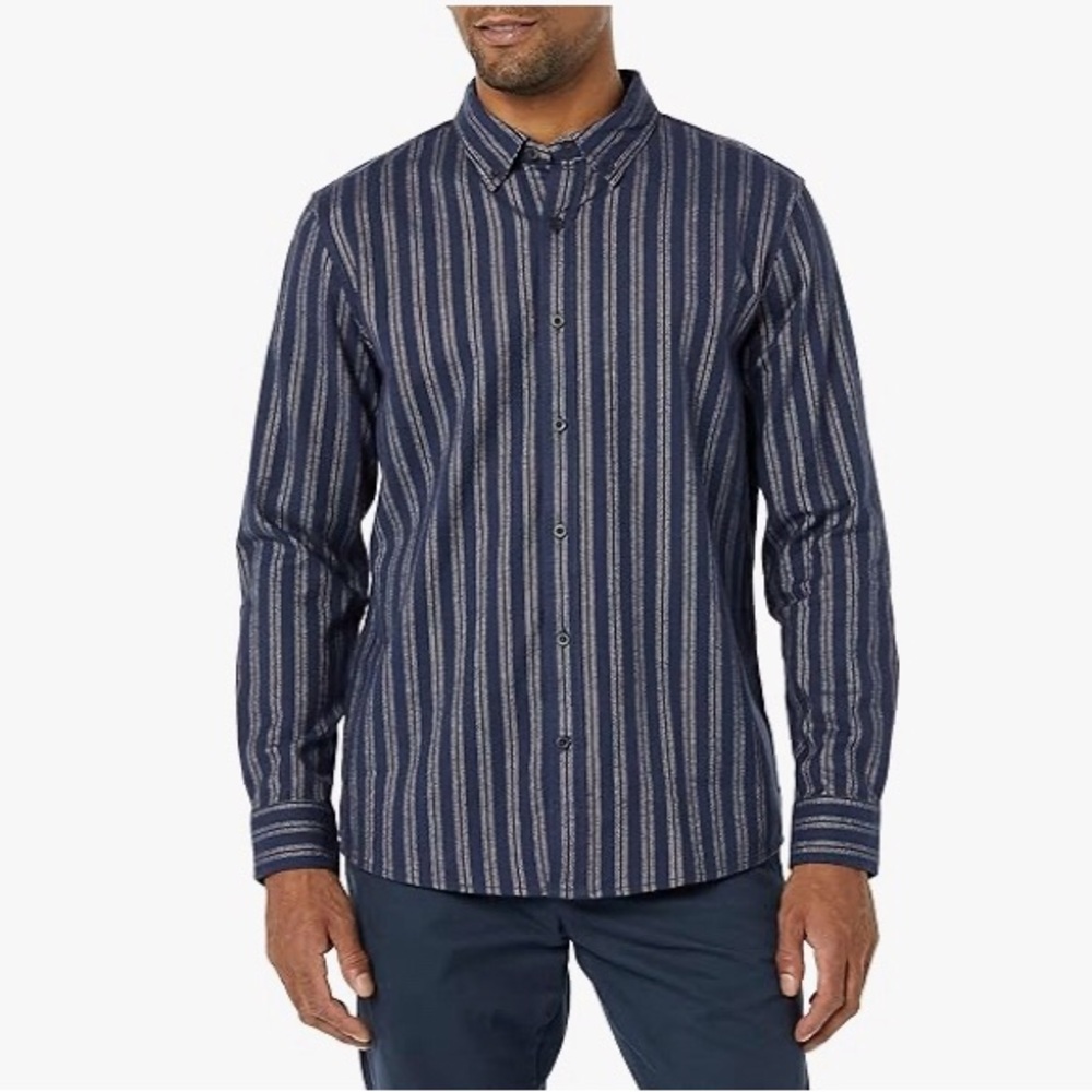 Goodthreads Slim-Fit Long-Sleeve Stretch Oxford